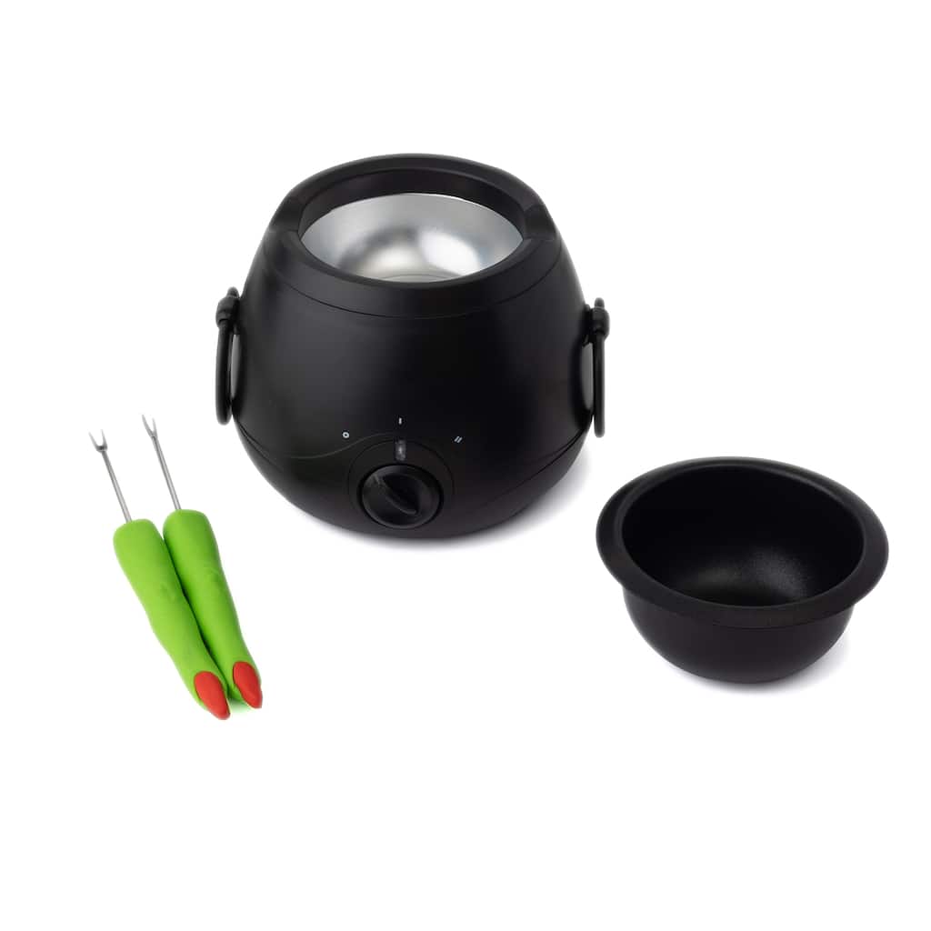 Melting Pot Cauldron with Forks by American Crafts™